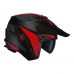 Capacete Norisk Darth II X1 | Matte | Black | Red