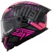 Capacete Mt Helmets | Braker Zebra B8 | Black | Pink Flour Gloss
