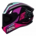 Capacete Asx | Draken Cougar | Preto | Rosa | Tiffany 