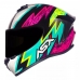 Capacete Asx | Draken Thunder | Preto | Rosa | Tiffany