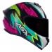 Capacete Asx | Draken Thunder | Preto | Rosa | Tiffany