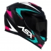 Capacete Asx | Eagle Street | Preto | Tiffany | Rosa
