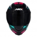 Capacete Asx | Eagle Street | Preto | Tiffany | Rosa