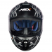 Capacete Asx | Draken Bull Cyber | Fosco Preto Grafite