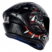 Capacete Asx | Draken Bull Cyber | Fosco Preto Grafite