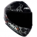 Capacete Asx | Draken Bull Cyber | Fosco Preto Grafite