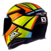 Capacete Asx | Eagle Explorer | Brilho Preto | Amarelo | Laranja 