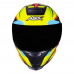 Capacete Asx | Eagle Explorer | Brilho Preto | Amarelo | Laranja 