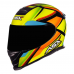 Capacete Asx | Eagle Explorer | Brilho Preto | Amarelo | Laranja 