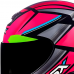 Capacete Asx | Eagle Explorer | Brilho Preto | Rosa | Prata