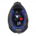 Capacete Asx | Eagle Explorer | Brilho Preto | Vermelho | Branco 