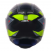 Capacete Asx | Eagle Fast | Fosco Preto | Amarelo | Cinza