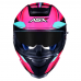 Capacete Asx | Eagle SV Explorer | Brilho Preto | Rosa | Tiffany