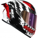 Capacete Norisk Flow Daytona | White | Red