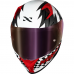 Capacete Norisk Flow Daytona | White | Red