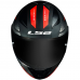 Capacete LS2 | FF353 | Rapid Doom | Matte Black | Red