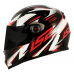 Capacete LS2 | FF358 | Drazer | Black | White | Red