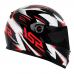Capacete LS2 | FF358 | Drazer | Black | White | Red