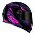 Capacete LS2 | FF358 | Tank Cam | Black | Purple 