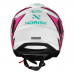 Capacete Norisk Darth II | Storm | White | Pink