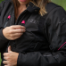 Jaqueta X11 Iron 3 | Feminina | Preto | Rosa 