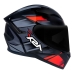 Capacete Asx | Eagle City Start | Preto | Vermelho | Cinza