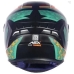 Capacete Asx | Draken Thunder | Preto Fosco | Verde | Laranja