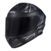 Capacete Asx | Draken UK | Preto Fosco | Cinza