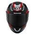Capacete KYT | Striker 2V Asphalt | Black | Red