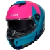 CAPACETE LS2 STREAM II FF808 THUNDER BLUE PINK