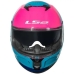 CAPACETE LS2 STREAM II FF808 THUNDER BLUE PINK